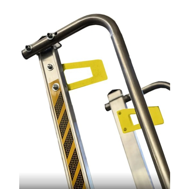 Vendita online Scala telescopica con piattaforma Abyss 6+4 gradini